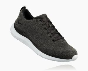 Hoka One One Women's Hupana Wool Training Shoes Grey/White - AU ZROA